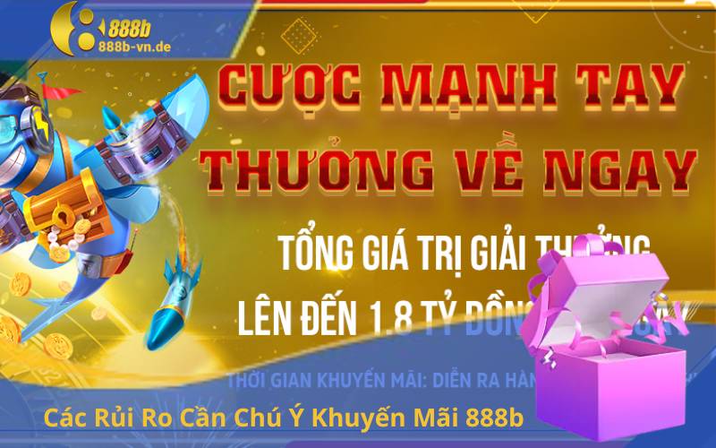 Các Rủi Ro Cần Chú Ý Khuyến Mãi 888b