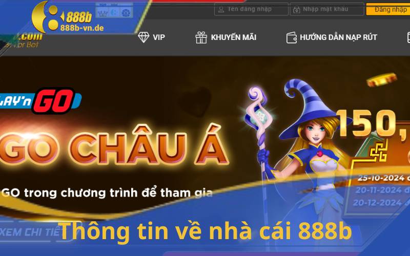 Thông tin về nhà cái 888b